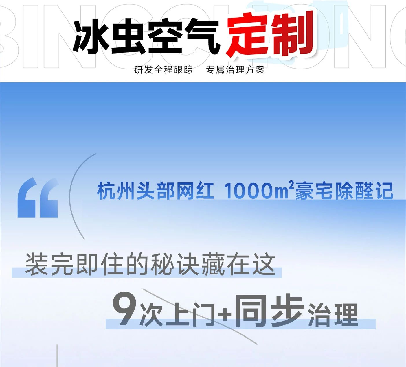 头部博主花12.8万为1000㎡豪宅除甲醛，9次上门+ 同步治理，装完即住