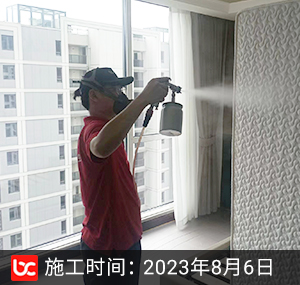 滨江春语蓝庭-杭州除甲醛案例